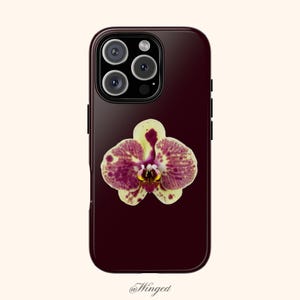 Purple Orchid Phone Case | Tough Protective Phone Case