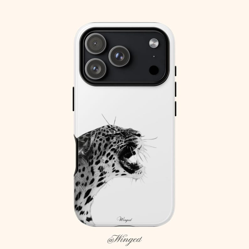ROAR | Leopard Phone Case | Tough Protective Case | iPhone Cases | Samsung Cases | Stylish Cases | Aesthetic Cases | Stockholm Style Cases image 8