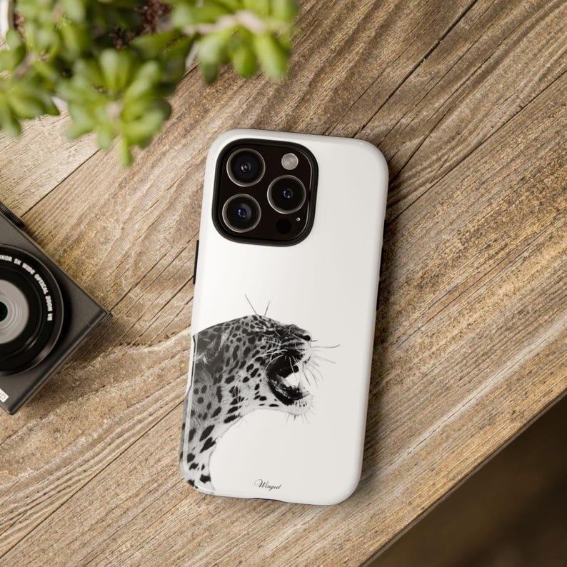 ROAR | Leopard Phone Case | Tough Protective Case | iPhone Cases | Samsung Cases | Stylish Cases | Aesthetic Cases | Stockholm Style Cases image 5