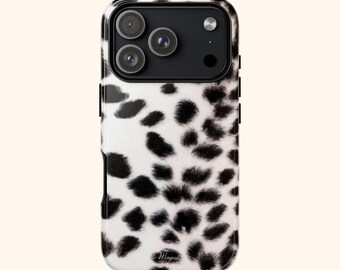DALMATIAN  | Dalmatian Skin iPhone Case | Spotted Phone Case | Case For Dog lovers | Stylish Aesthetic Phone Case | Animal Lover Phone Case