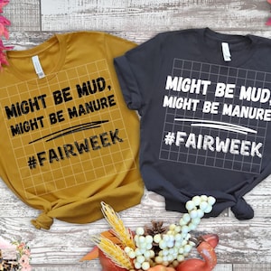 Fair Week SVG PNG: Mud & Manure Design Fair Week, Livestock Show (Digital Download)