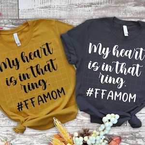 My Heart Is in That Ring PNG, FFA Mom Design Livestock Show Fair (Digital Download)