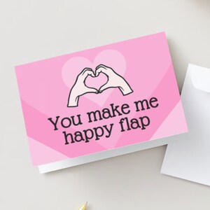 Tarjeta de amor autista imprimible - Tarjeta de San Valentín estimulante del autismo - Descarga instantánea - Regalo de aniversario neurodiverso para él, ella,
