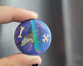 Spilla a forma di lupo [1,28"]