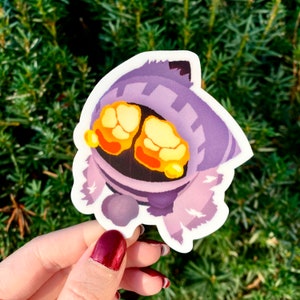 Sticker Wet Cat Magolor Kirby | Matte waterdichte sticker