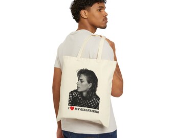 J'aime ma petite amie Taylor Swift Sac fourre-tout en toile de coton