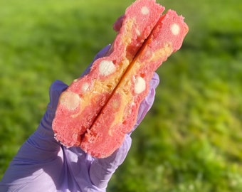 Galleta Rellena De Fresa Y Guayaba, Galleta Monstruosa, Fresa