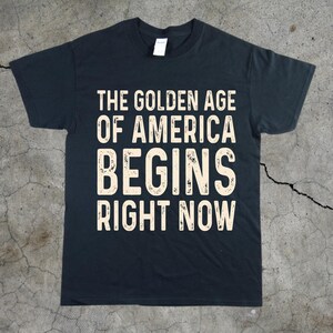 Golden Age of America T-Shirt: Retro Patriotic USA Tee