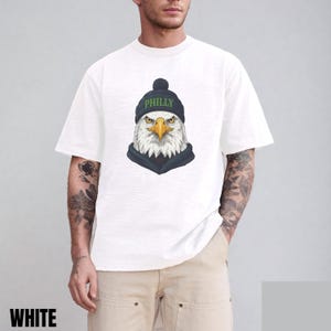 Philly Eagle Graphic Tee, Casual Wear, Unisex T-Shirt, Sports Enthusiast Gift, Gift for Eagles Fans, Everyday Comfort