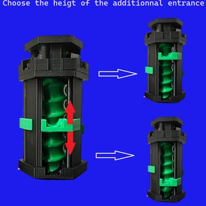 Drievoudige modulaire lift compatibel met Gravitrax-circuits afbeelding 5