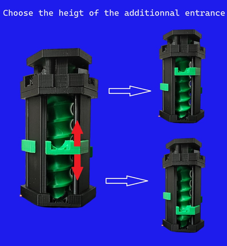 Triple modular elevator compatible with Gravitrax circuits image 5