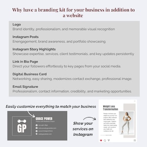 Squarespace Website Template | Fitness Coach | Personal Trainer | Health Coaching | Wellness Coaching Website | Modern Website | Sales Page image 6