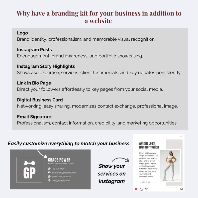 Squarespace Website Template | Fitness Coach | Personal Trainer | Health Coaching | Wellness Coaching Website | Modern Website | Sales Page image 6