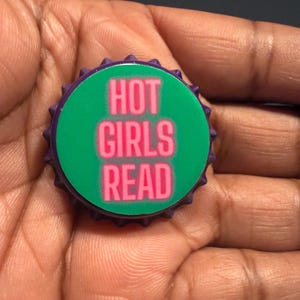 Hot Girls Read Pin