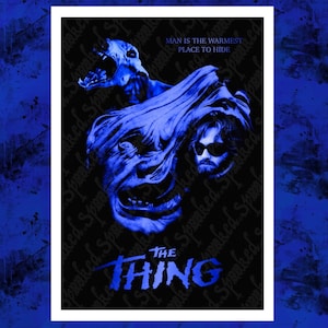 The Thing | Movie Print | Horror Art | Art | Movie Poster | John Carpenter