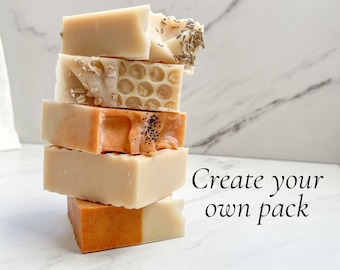 Goat Milk Soap Packs, Goat Milk Soap, Handmade Goat Milk Soap, Raw Milk Soap, Fresh Goat Milk Soap, Create your own Soap Pack,