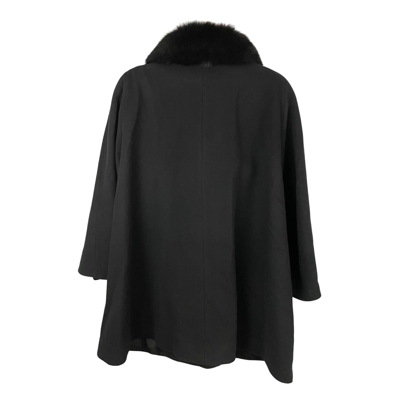 Forecaster of Boston Wool Coat With Fox Collar. - Etsy Forecaster of Bostonキツネ毛皮の襟ウールコート