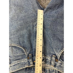 Vintage Wrangler Jeans Women's 29x32 Light Wash Denim Tapered Leg High Rise image 6