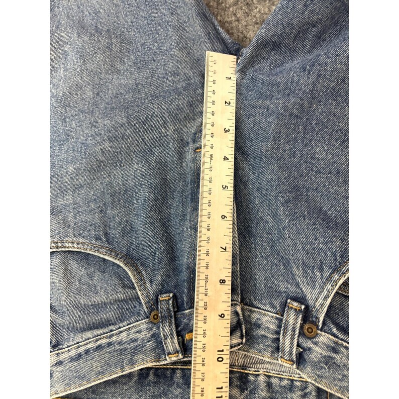 Vintage Wrangler Jeans Women's 29x32 Light Wash Denim Tapered Leg High Rise image 6