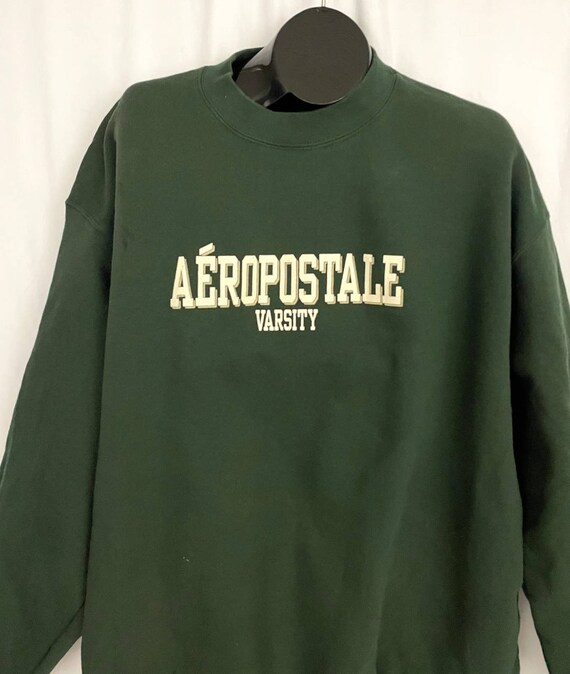 VTG Aeropostale Varsity Crewneck Sweatshirt 90's … - image 8