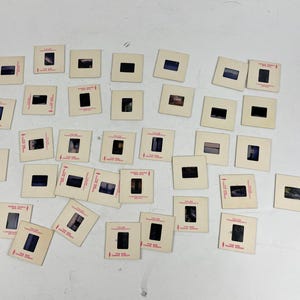 Lot of 35 VTG 35mm Film Slides Vacation Family Lake Boat River Photos Variety