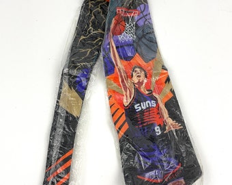 VTG 90er NBA Phoenix Suns Dan Majerle Tie Win Lose Or Tie Limited Edition Silk