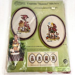 VTG 1975 Paragon Needlecraft Exquisite &quot;Hummel&quot; Stitchery Kit 0232 NEW