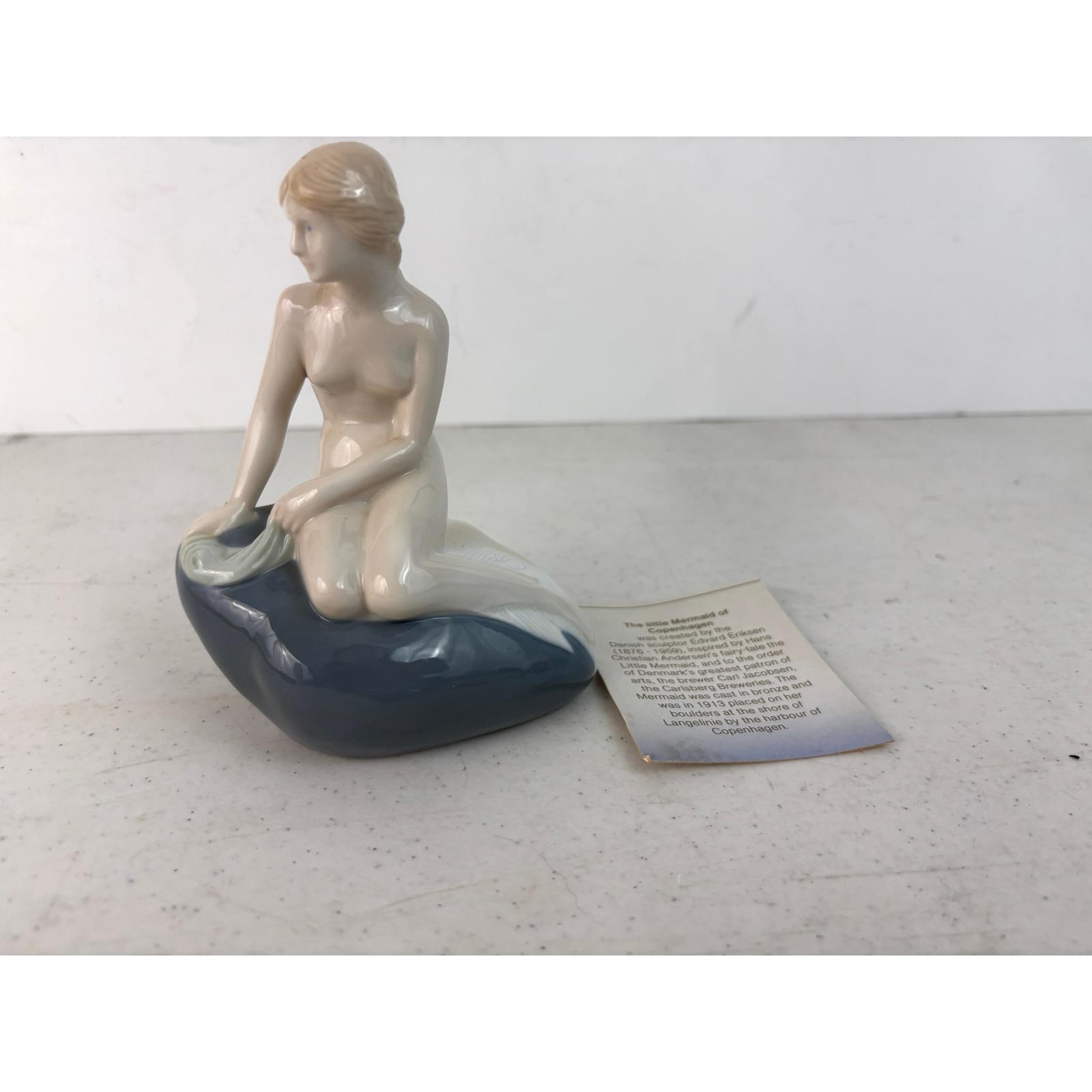 Copenhagen Mermaid Figurine - Etsy
