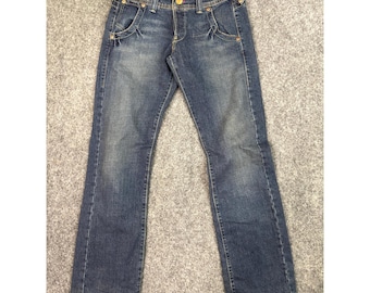 Jeans Levi's 518 Bootcut, talla 7 larga, nuevos con etiquetas, estilo años 2006, corte a la cadera, tiro bajo.