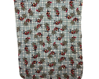 Manta de bebé vintage del demonio de Tasmania (1997), Warner Bros., 42 x 32 pulgadas