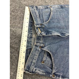 Vintage Wrangler Jeans Women's 29x32 Light Wash Denim Tapered Leg High Rise image 5