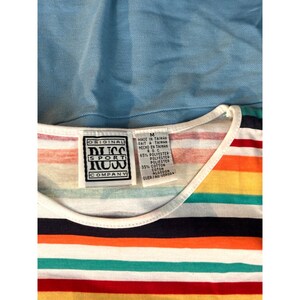 Lote de ropa vintage de los 90, 13 piezas para hombre, tallas variadas, camisetas y pantalones cortos Fila, estilo retro. imagen 11