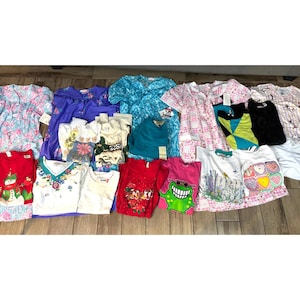 Vintage Womens Graphic Tee Lot 19pc 90s Floral Cottagecore Mixed Sizes up to 3X