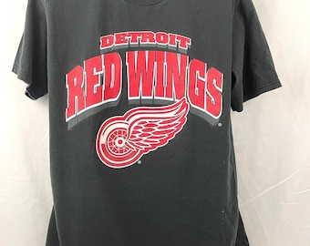 NHL デトロイト・レッドウィングス 刺繍ロゴ　シャナハン 14 ホッケーシャツ NHL デトロイト・レッドウィングス 刺繍ロゴ シャナハン 14 ホッケー