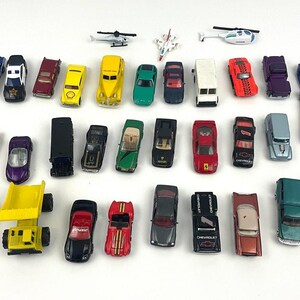 VTG Lot 41 Hot Wheels Matchbox Die Cast Cars Vehicles 80s 90s
