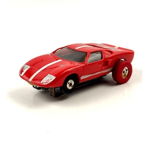 VTG Aurora Ford GT40 HO Slot Car Red Untested
