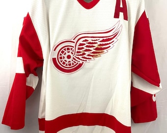 NHL Detroit Red Wings Brendan Shanahan #14 Nike Authentic Jersey MEDIUM 48 90s