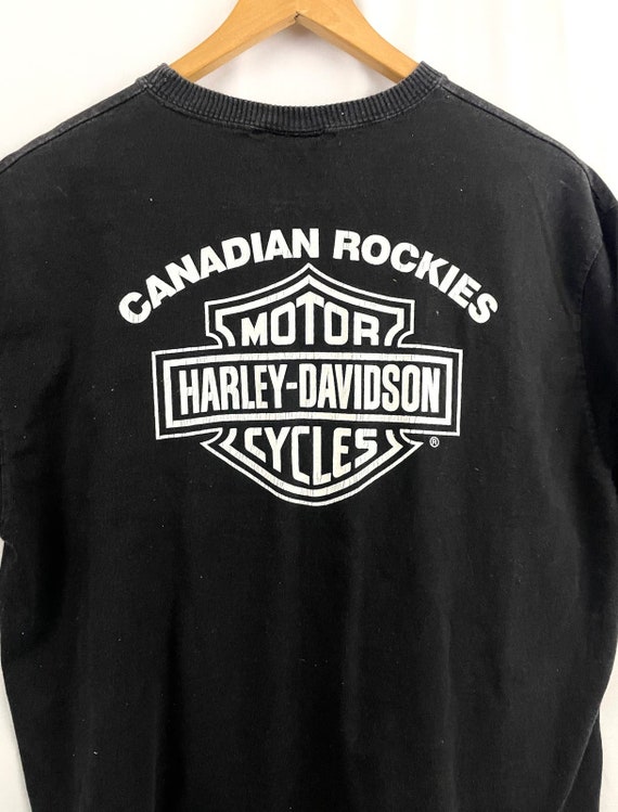 VTG Harley Davidson Motorcycles Ride A Harley T-S… - image 5