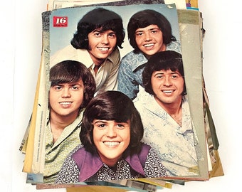 VTG 70's Lot The Osmonds Fan Mail Club Artikel Fotos Magazin 200+