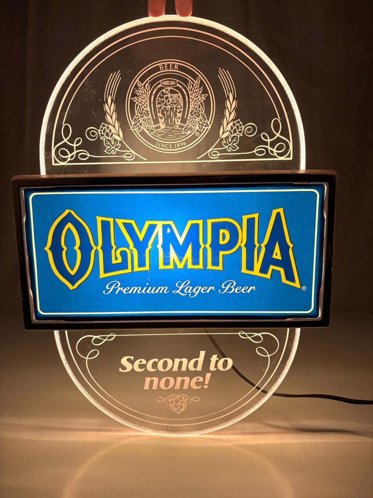 Olympia Beer Sign - Etsy