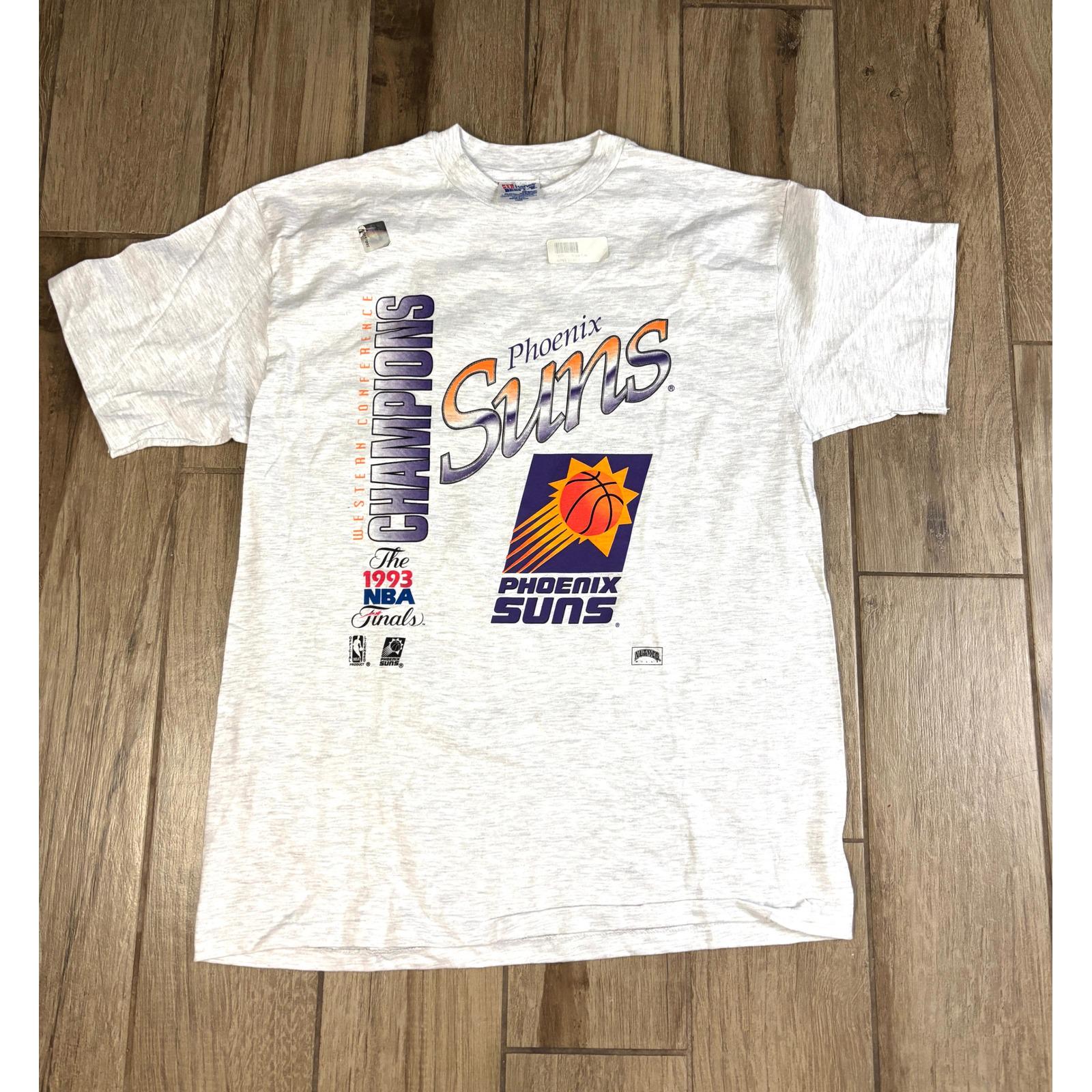 Vtg 1993 Phoenix Suns NBA Finals T Shirt Western Conference