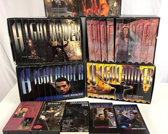 Highlander The Series Season 1-5 Complete Video Set + 4 Extra VHS Video Cassette