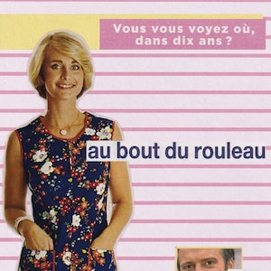 Carte postale Burn-out ménager