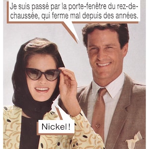 Carte postale La vie trépidante