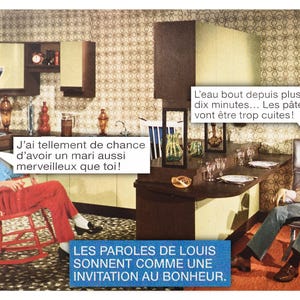 Carte postale Bonheur conjugal