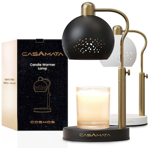 Candle Warmer Lamp with Timer & Dimmer | Adjustable Height | Wax Melter Lamp Home Decor | Gift for Candle Lovers | Christmas Gift