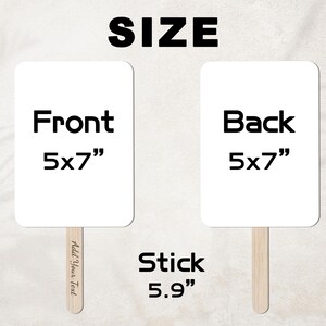 Custom Photo Fans for Quinceañera Party/XV Mis Quince Años Fans/Bulk Mis Quince Fan Favors/Double-Sided Print Fan/Sweet 16 Gifts for Friends image 10