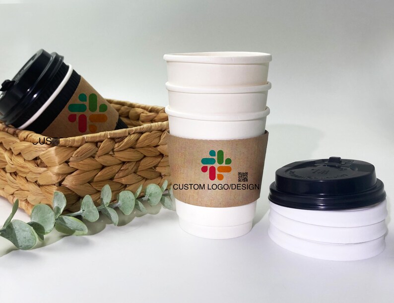 Custom Coffee Sleeves With Logo/personalized Cup Sleeve for Event Party ...