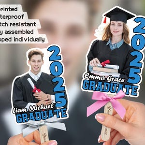 Custom Face on a Stick for Graduation, Grad Handheld Fans Face in Bulk, Congrats Grad Hand Fans, Funny Face Fans Cutout for Graduation Party