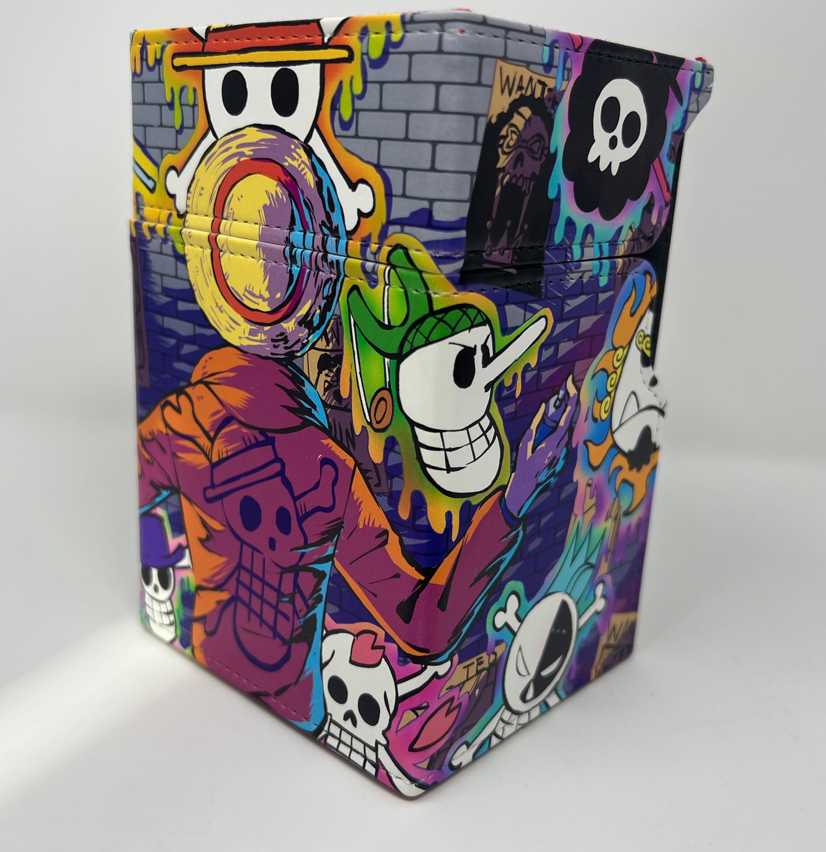 Graffiti Strawhats - Deluxe Deck Box OPTCG - Etsy